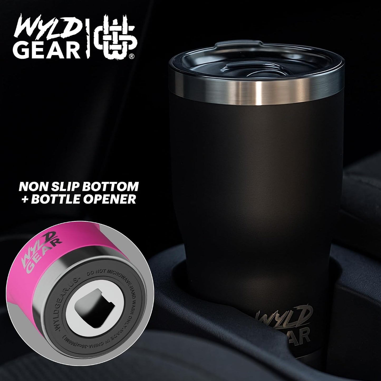 Wyld Tumbler (Maroon, 30oz)