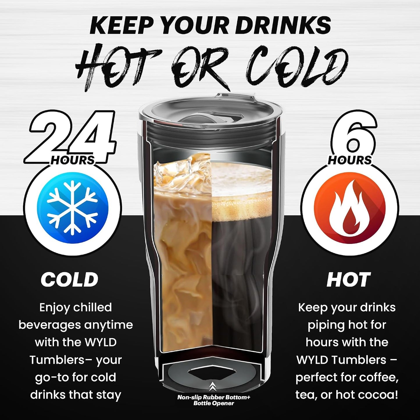 Wyld Tumbler (Maroon, 30oz)