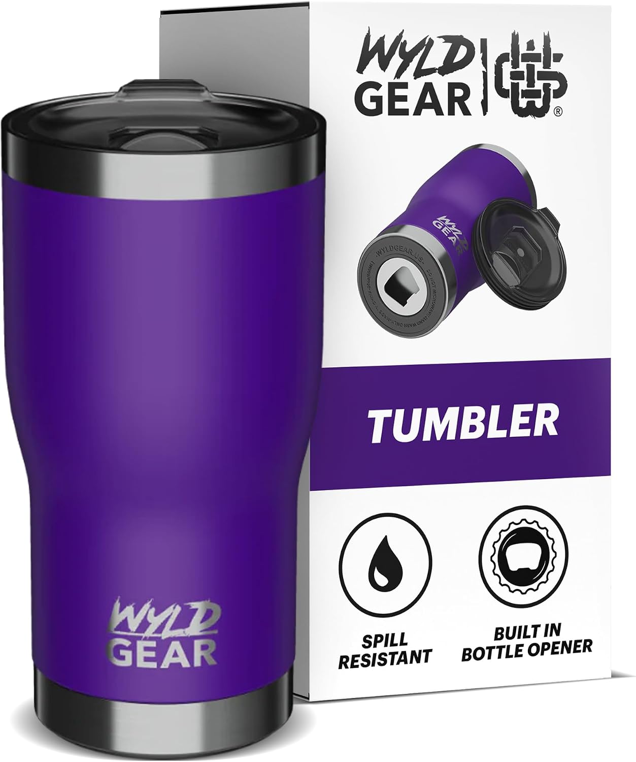 Wyld Tumbler (Maroon, 30oz)