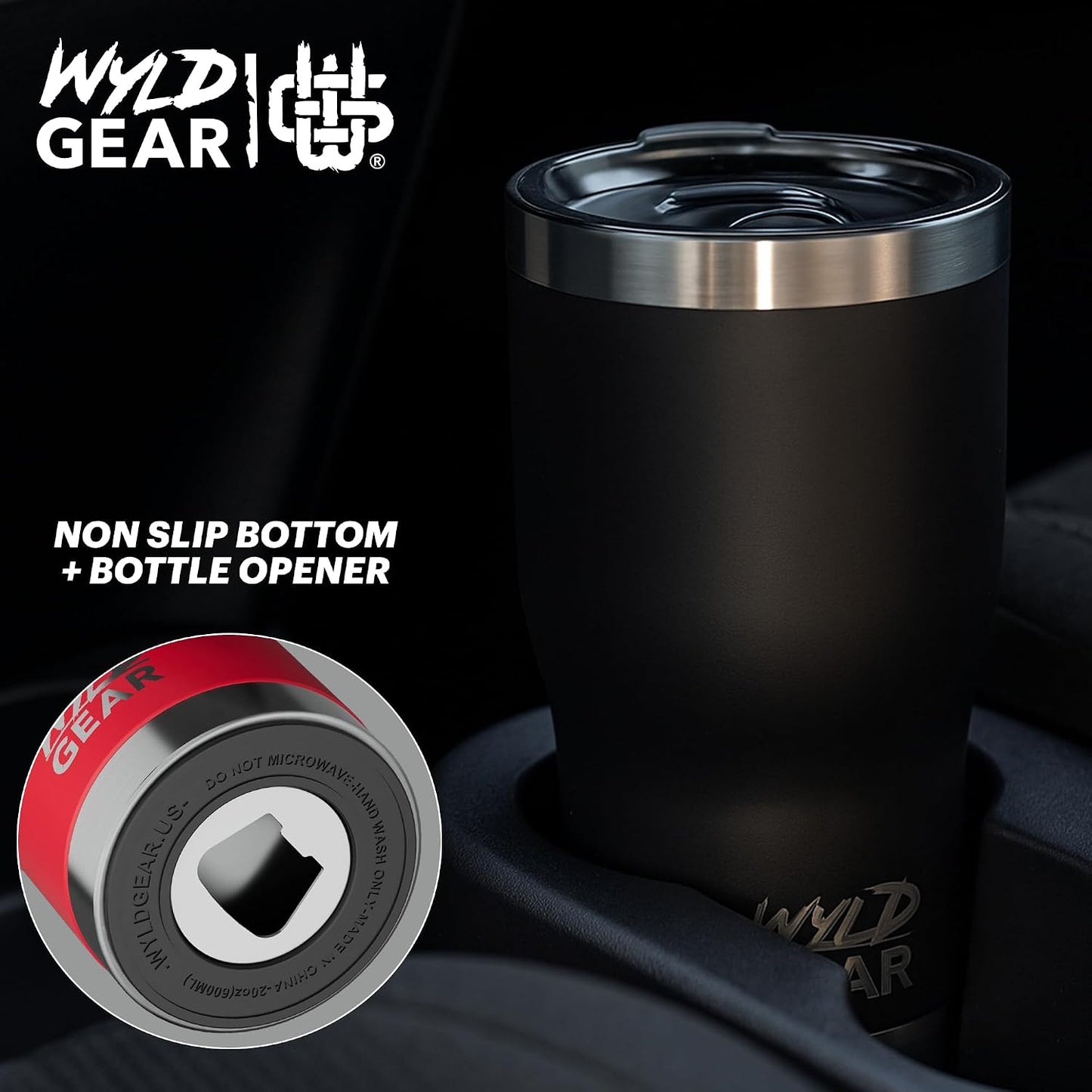 Wyld Tumbler (Maroon, 30oz)