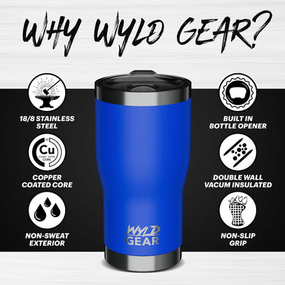 Wyld Tumbler (Maroon, 30oz)