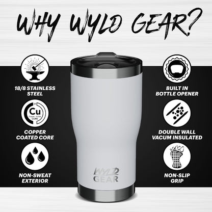 Wyld Tumbler (Maroon, 30oz)