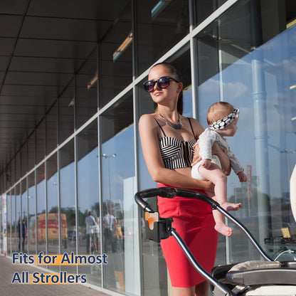 Universal Stroller Cup Holder with Phone Holder