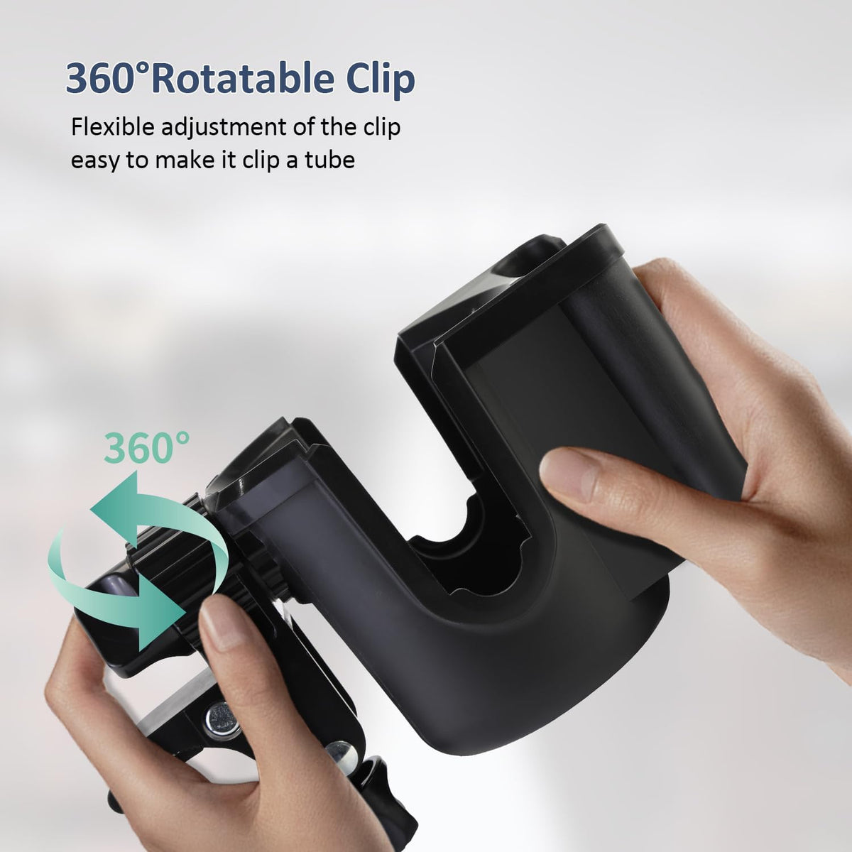 Universal Stroller Cup Holder with Phone Holder