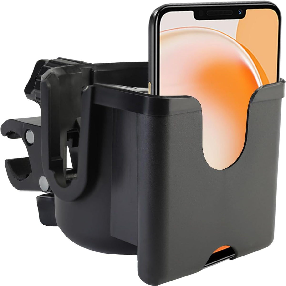 Universal Stroller Cup Holder with Phone Holder