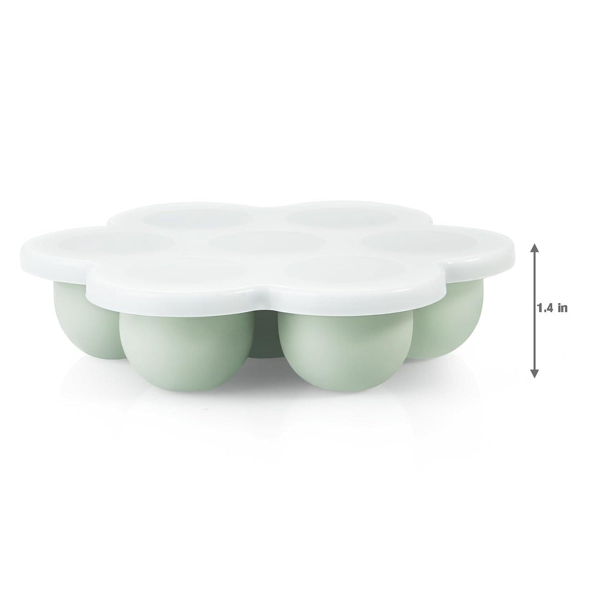Silicone Baby Food Freezer Trays with Lids, 2 Pack, BPA Free