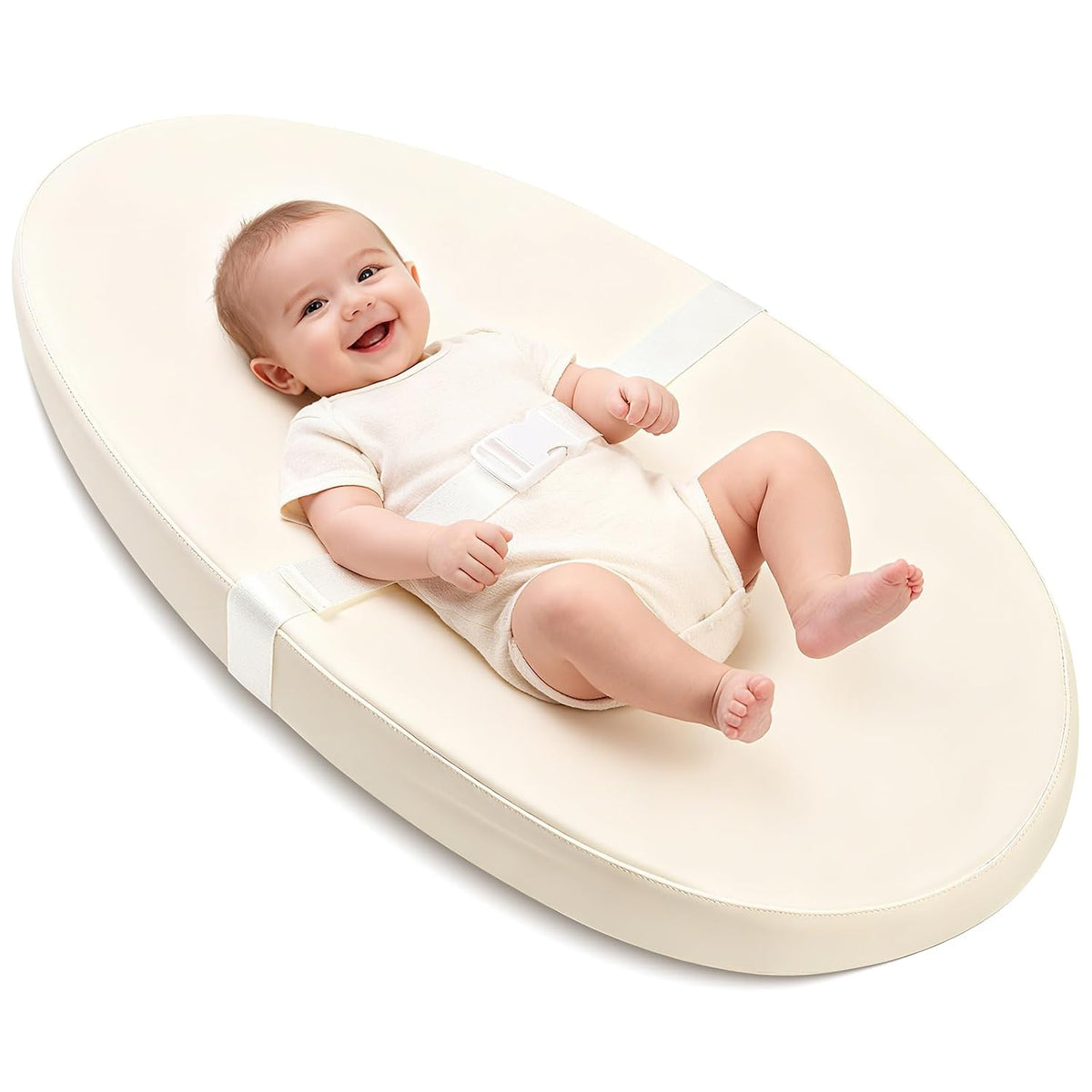Baby Changing Pad for Dresser with Safety Belt