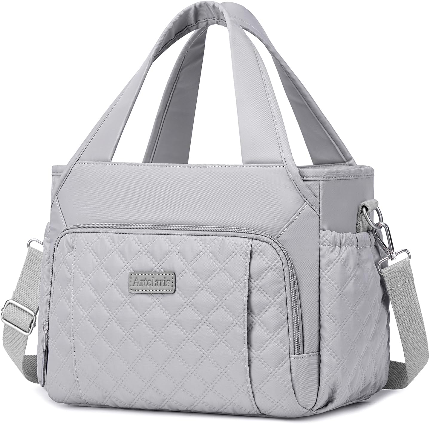 Insulated Lunch Bag for Women,Leak-Proof Cooler Lunch Box, Cooling Tote for Adult,with 7 Pockets,Adjustable Strap(15 Liters)
