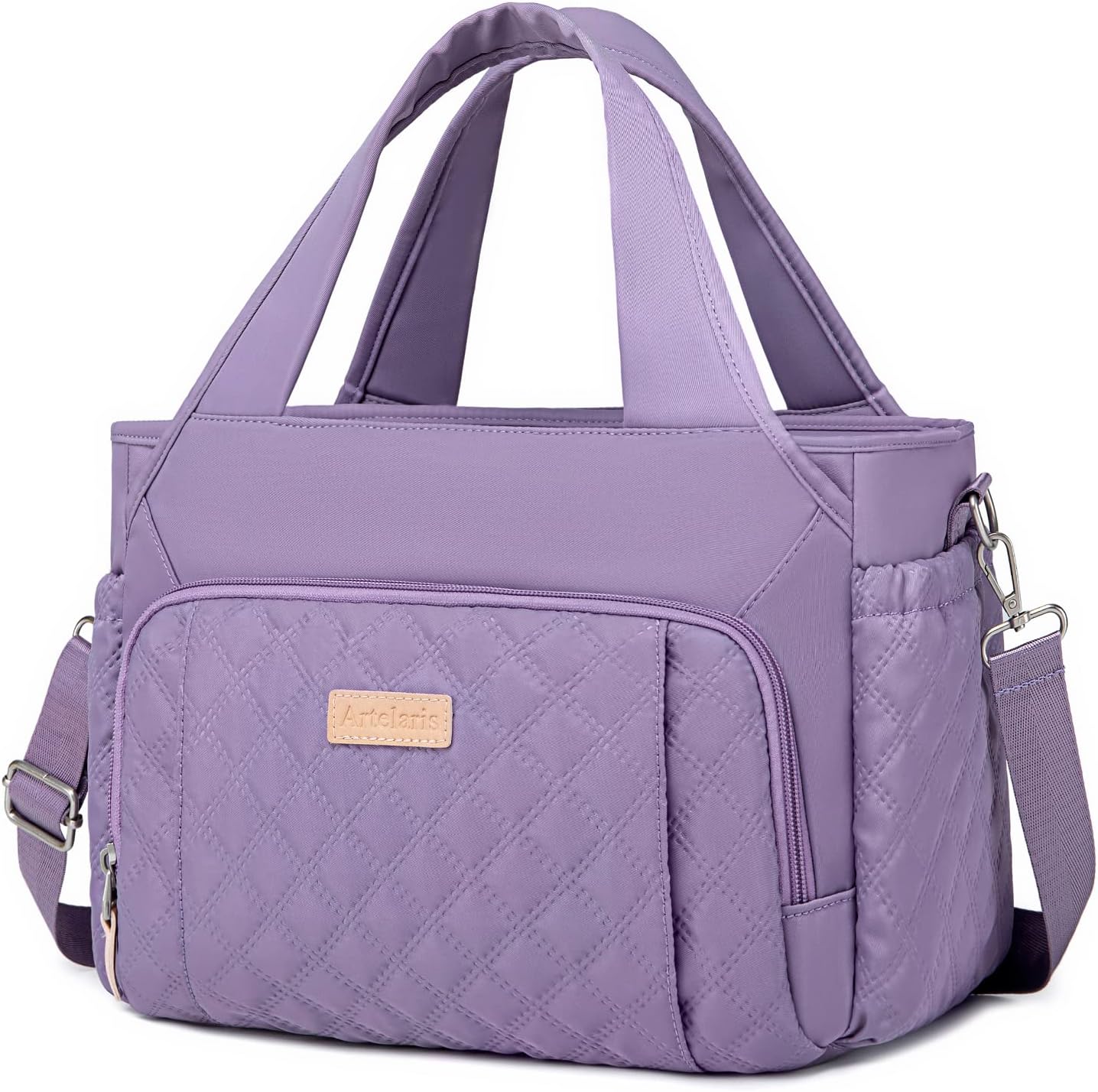 Insulated Lunch Bag for Women,Leak-Proof Cooler Lunch Box, Cooling Tote for Adult,with 7 Pockets,Adjustable Strap(15 Liters)