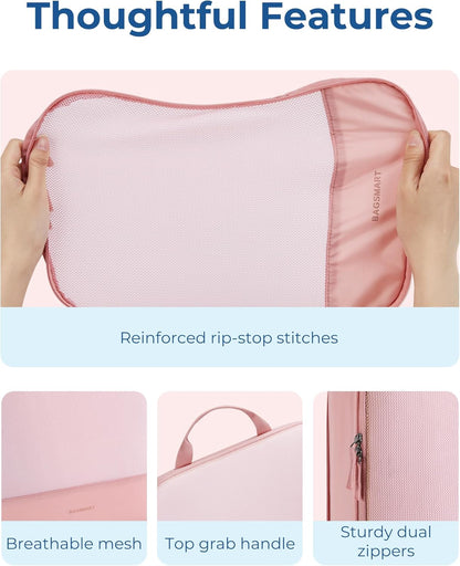 Hanging Compression Packing Cubes 6 Set Cruise Travel Essentials