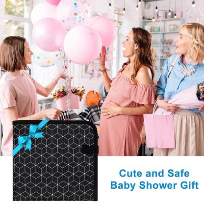 Portable Diaper Changing Pad, Waterproof Baby Changing Mat, Foldable Portable Travel Changing Pads for Baby, Black
