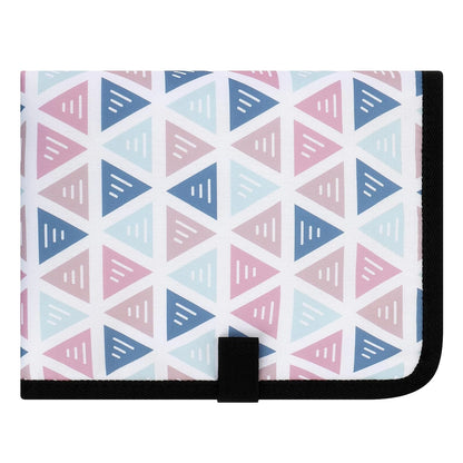 Portable Diaper Changing Pad, Waterproof Baby Changing Mat, Foldable Portable Travel Changing Pads for Baby, Black
