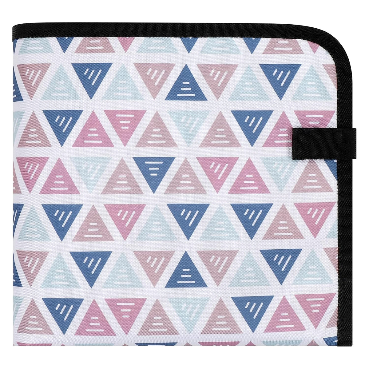 Portable Diaper Changing Pad, Waterproof Baby Changing Mat, Foldable Portable Travel Changing Pads for Baby, Black