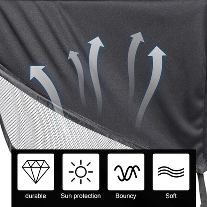 Stroller Sun Shade Universal UV Canopy Extension Mesh Visor Black