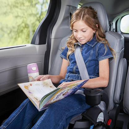 EverSlim 4-in-1 Convertible Car Seat, SecureTech Chest Clip, Ultra-Slim, 4-Mode Infant to Booster, Baby Car Seat, 5-100 lbs, Memory Foam, Office Space