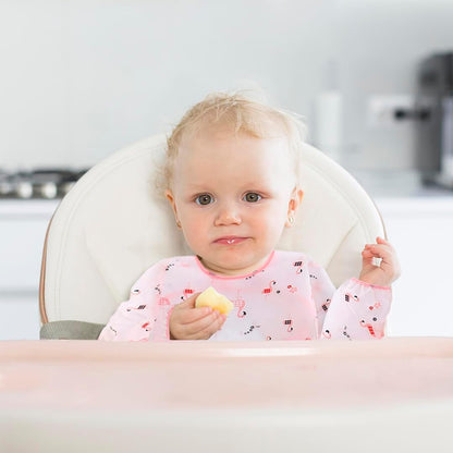 2025 Silicone Baby Feeding Set - All in One: Spoon, Fork, Suction Bowl, Divided Suction Plate, Sippy Cup, Silicone Bib and Travel Bib - 6+ Month, Toddler & Baby - BPA Free, Blue