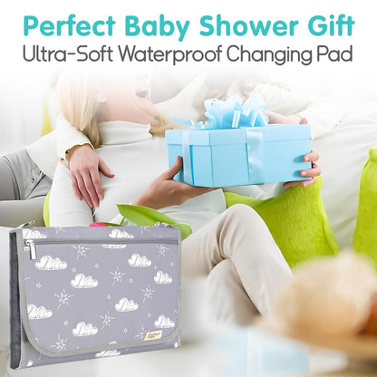 Portable Diaper Changing Pad, Foldable Travel Changing Mat