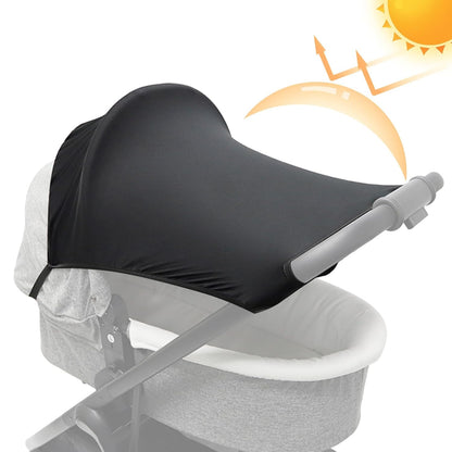 Stroller Shade Extender Adjustable Foldable UV Protection