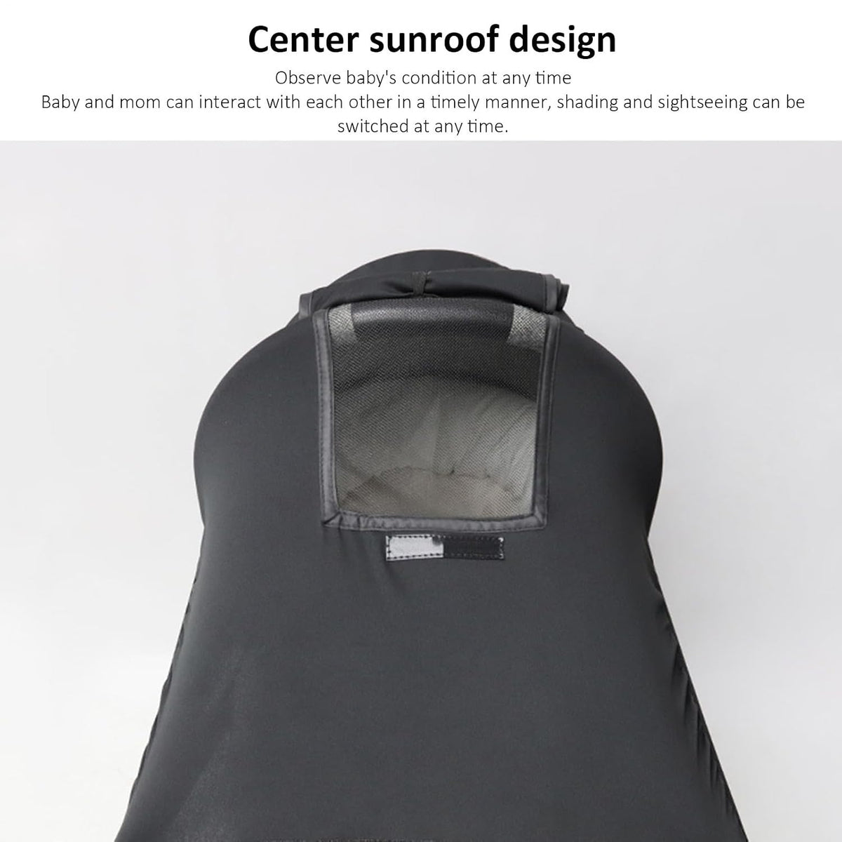 Stroller Shade Extender Adjustable Foldable UV Protection