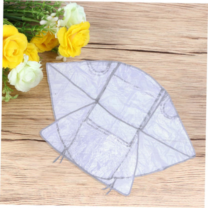 Stroller Rain Cover Rain Cover Universal Eva Waterproof Windproof Protective Shield Short Zipper Window Stroller Accessory for Outdoor Use