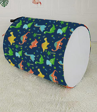 Kids Laundry Hamper Clothes Gift Basket Storage Laundry Baskets Organizer Bin with Handles for Nursery Room (Excavator)