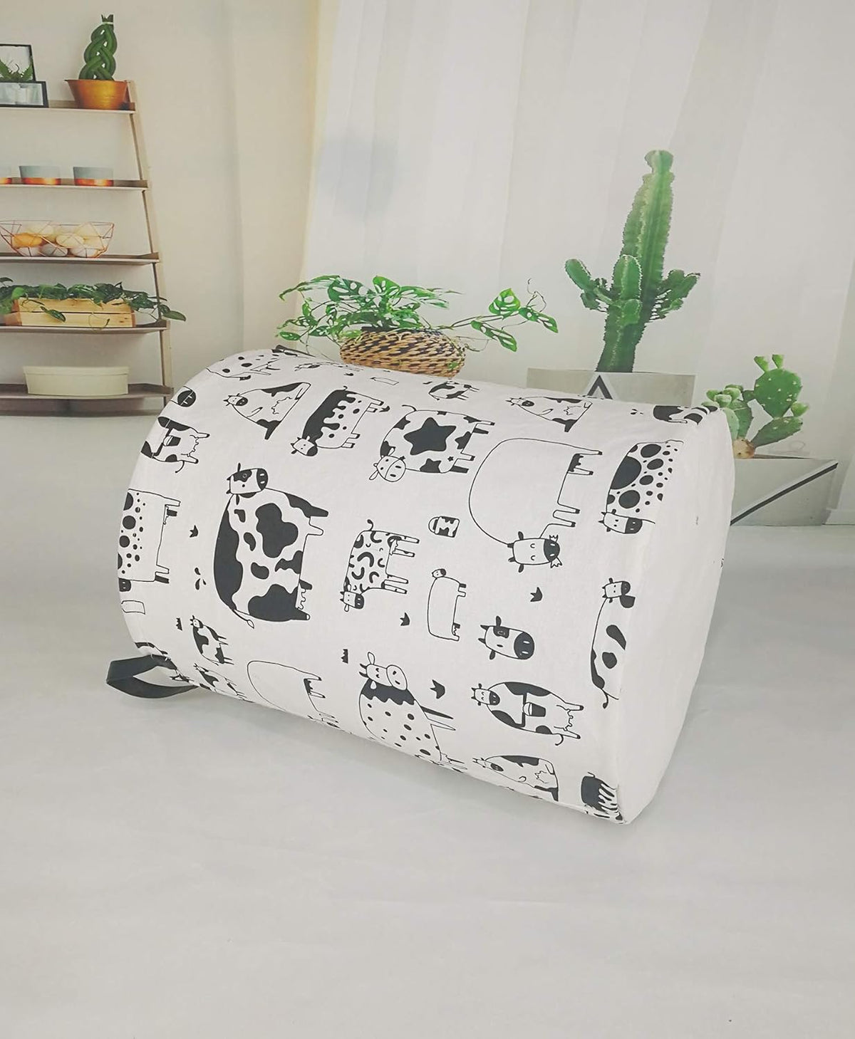Kids Laundry Hamper Clothes Gift Basket Storage Laundry Baskets Organizer Bin with Handles for Nursery Room (Excavator)