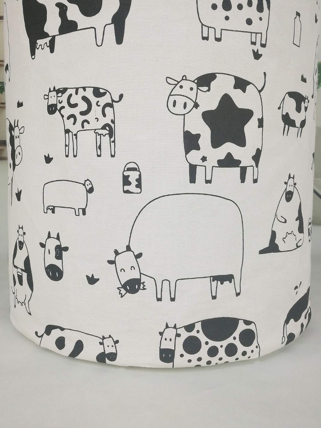 Kids Laundry Hamper Clothes Gift Basket Storage Laundry Baskets Organizer Bin with Handles for Nursery Room (Excavator)