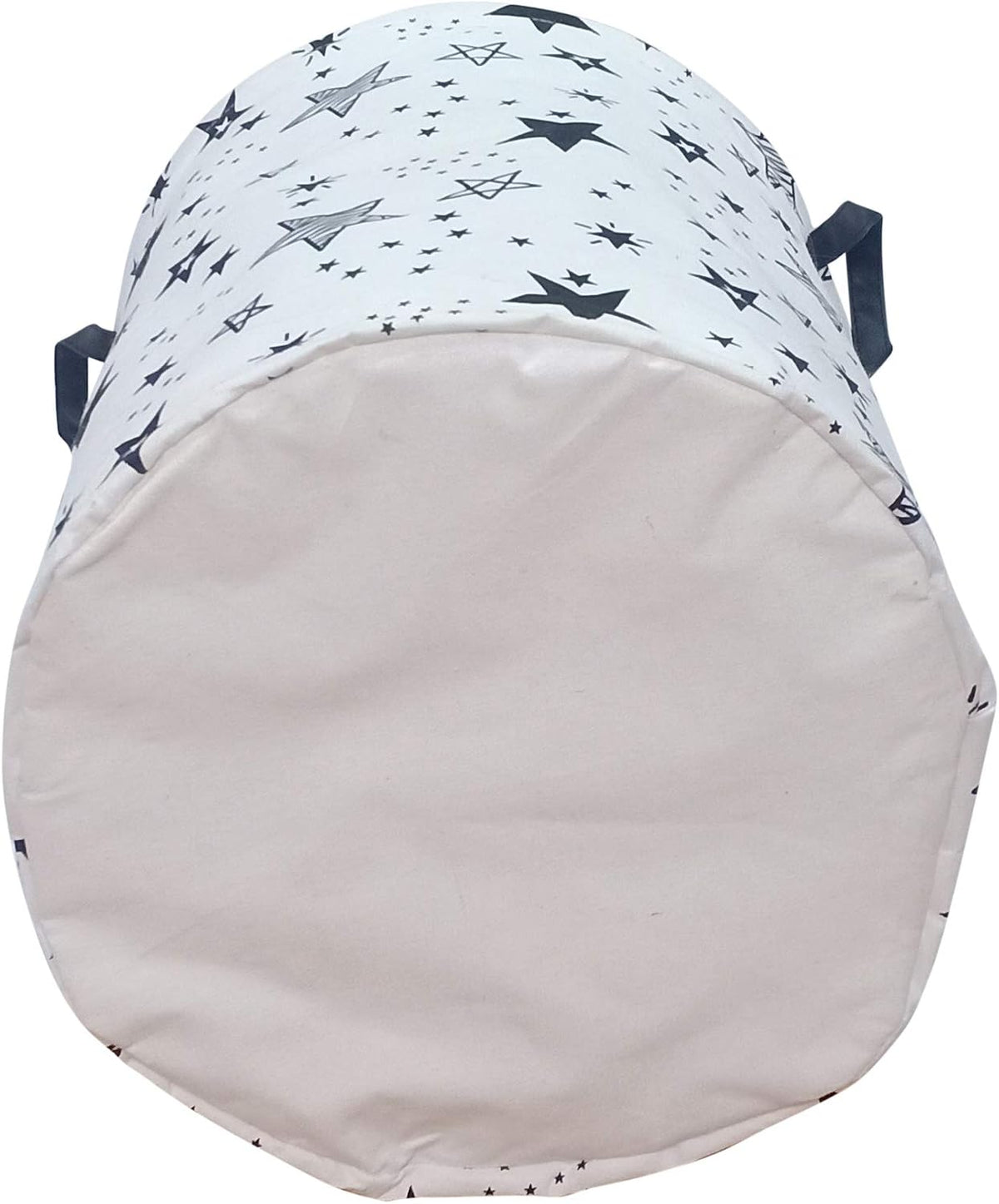Kids Laundry Hamper Clothes Gift Basket Storage Laundry Baskets Organizer Bin with Handles for Nursery Room (Excavator)