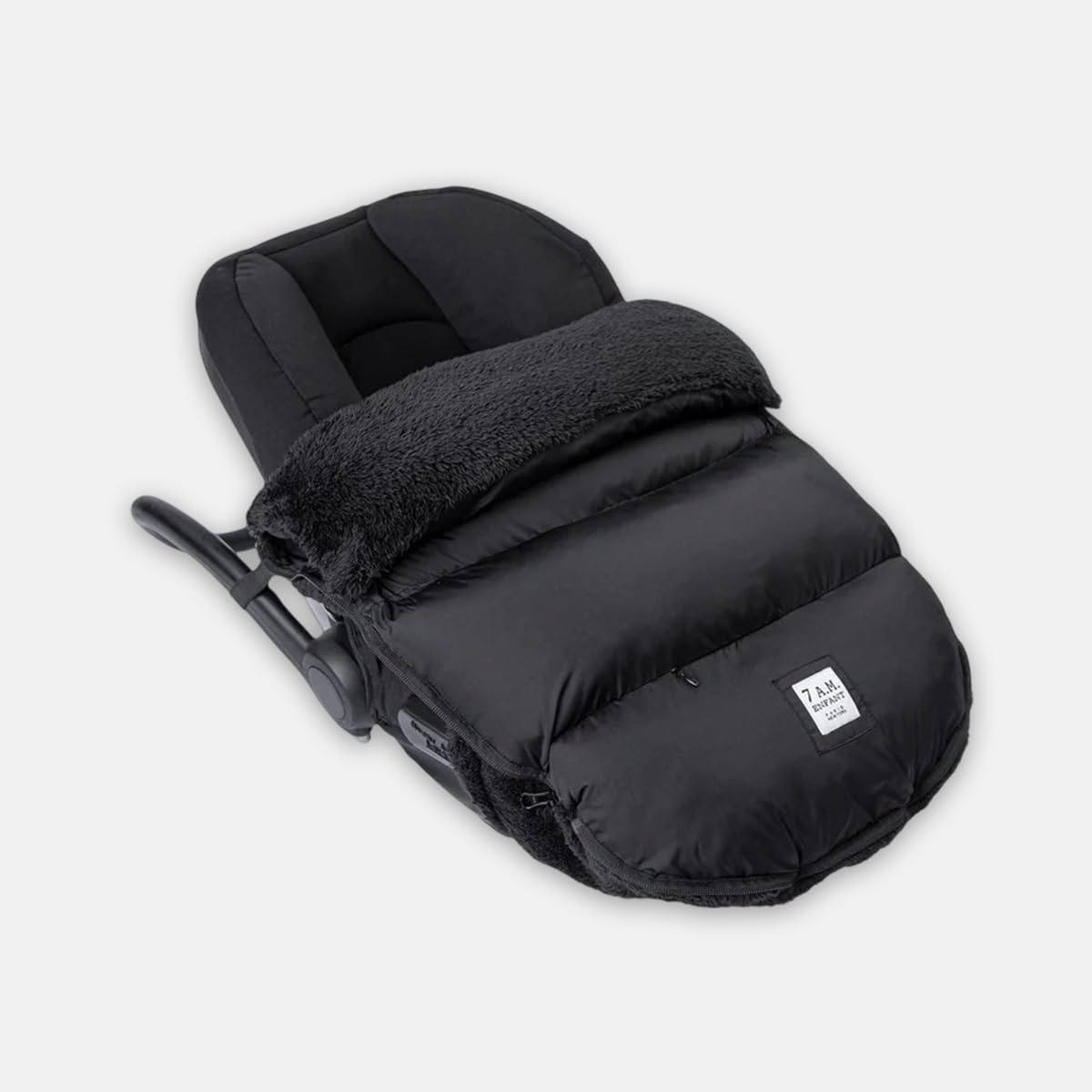 Enfant Universal Stroller Footmuff - Water Repellent Winter Bunting Bag for Strollers & Car Seats, Soft Micro-Fleece & Plush Lined Stroller Footmuff for Baby Boy & Girl | BebePOD