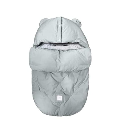 Enfant Universal Stroller Footmuff - Water Repellent Winter Bunting Bag for Strollers & Car Seats, Soft Micro-Fleece & Plush Lined Stroller Footmuff for Baby Boy & Girl | BebePOD