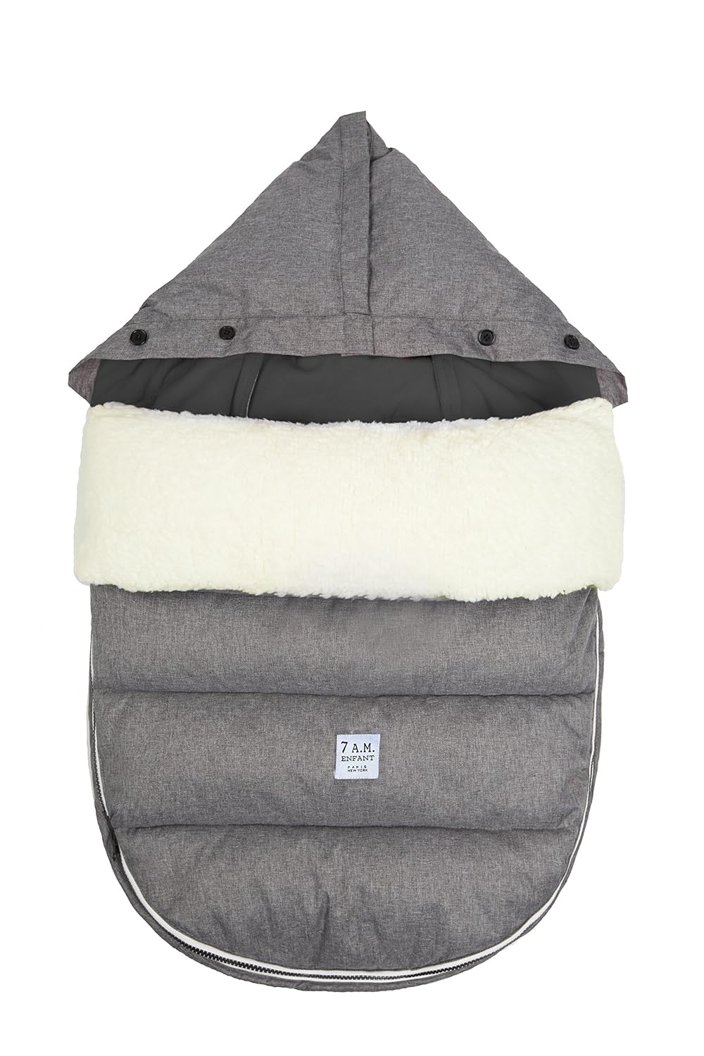 Enfant Universal Stroller Footmuff - Water Repellent Winter Bunting Bag for Strollers & Car Seats, Soft Micro-Fleece & Plush Lined Stroller Footmuff for Baby Boy & Girl | BebePOD