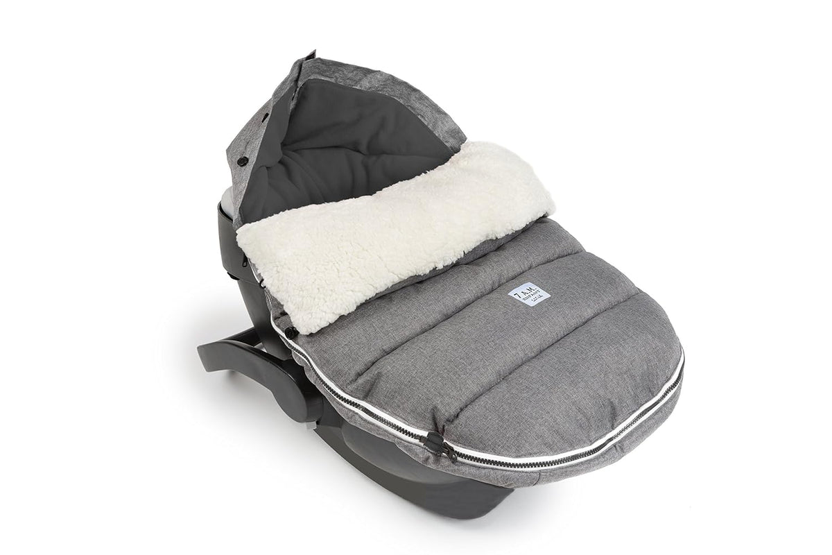 Enfant Universal Stroller Footmuff - Water Repellent Winter Bunting Bag for Strollers & Car Seats, Soft Micro-Fleece & Plush Lined Stroller Footmuff for Baby Boy & Girl | BebePOD