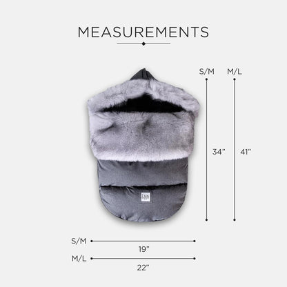Enfant Universal Stroller Footmuff - Water Repellent Winter Bunting Bag for Strollers & Car Seats, Soft Micro-Fleece & Plush Lined Stroller Footmuff for Baby Boy & Girl | BebePOD