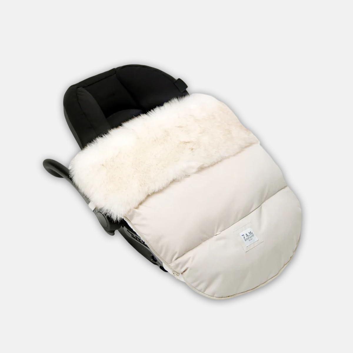 Enfant Universal Stroller Footmuff - Water Repellent Winter Bunting Bag for Strollers & Car Seats, Soft Micro-Fleece & Plush Lined Stroller Footmuff for Baby Boy & Girl | BebePOD