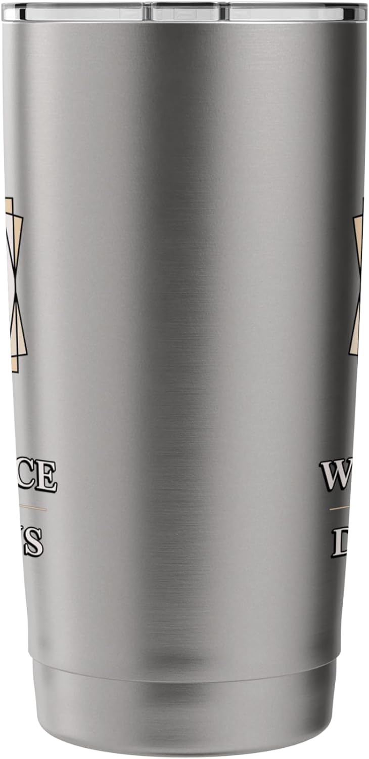 Calm Workspace Sharp Decisions Executive Desk Stainless Steel Insulated Tumbler
