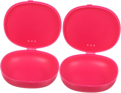 Packing Box 2pcs Silicone Storage Holder Travel Size Easy to Carry Protect Your