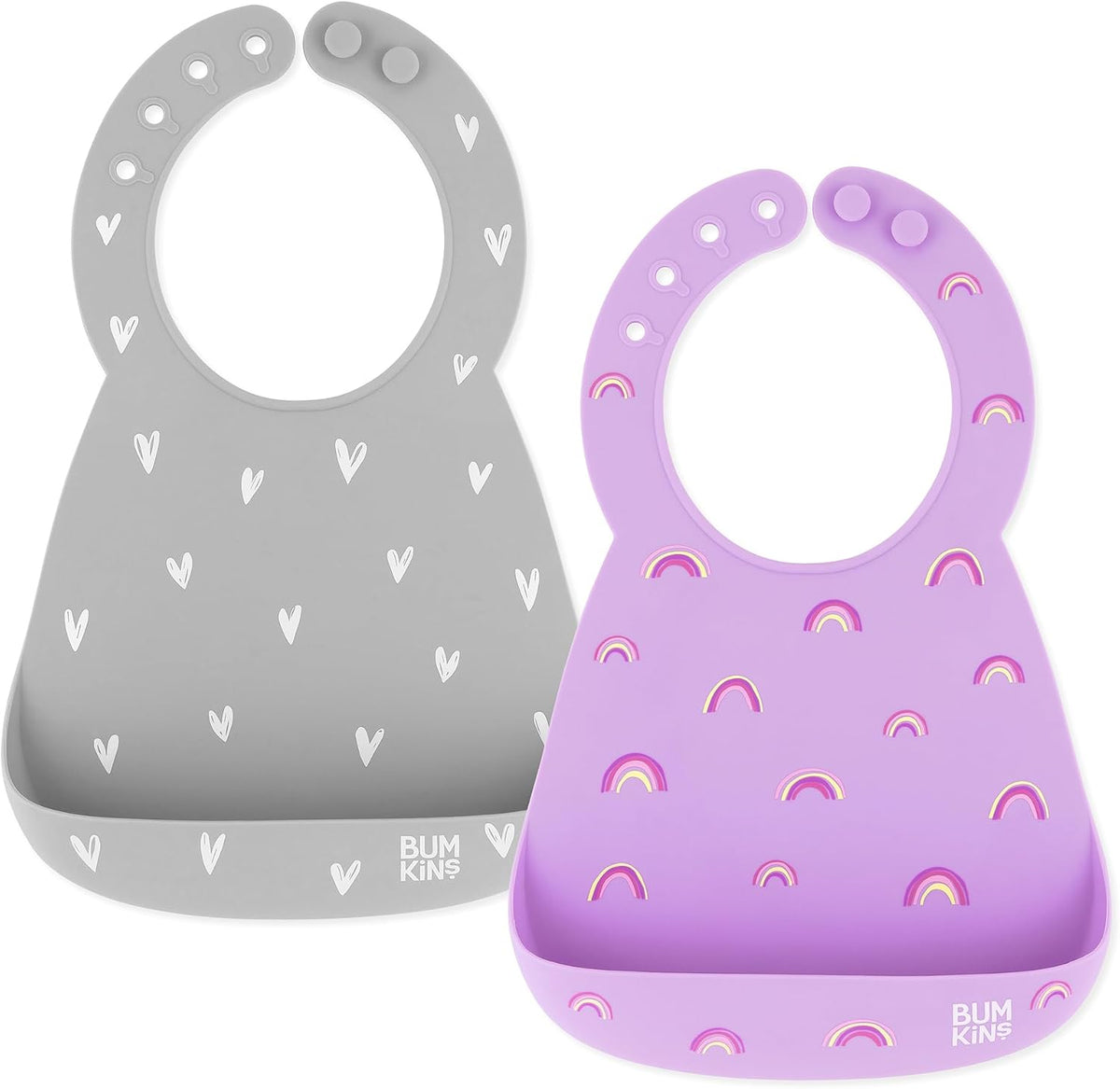 First Feeding Set - Bowl, Lid, Spoon & Silicone Pocket Bib