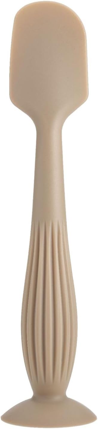 Silicone Ointment Applicator Baby Diaper Cream Scraper Spoon Buttocks Scraping Spoon With Suction Cup Base Diaper Cream Application