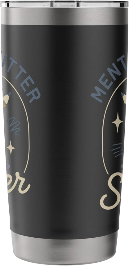 Brain Dump Mental Clarity Journaling Productivity Focus Stainless Steel Insulated Tumbler