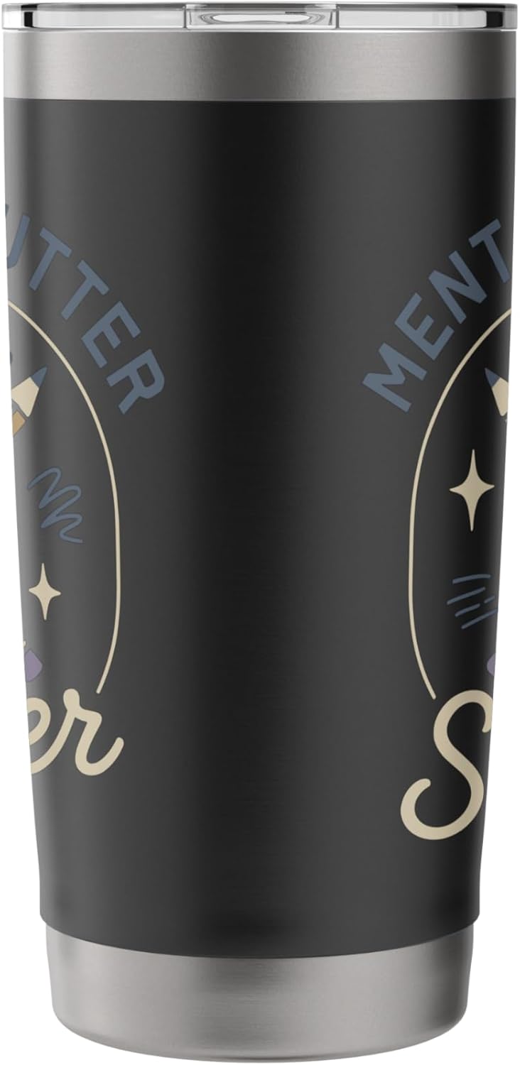 Brain Dump Mental Clarity Journaling Productivity Focus Stainless Steel Insulated Tumbler