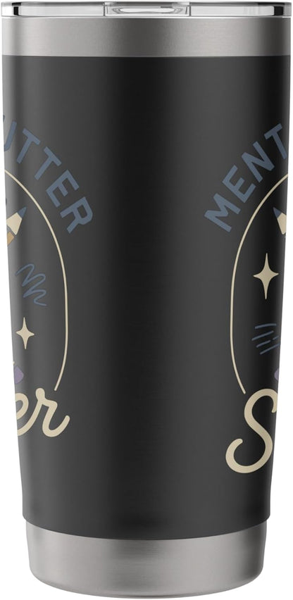 Brain Dump Mental Clarity Journaling Productivity Focus Stainless Steel Insulated Tumbler