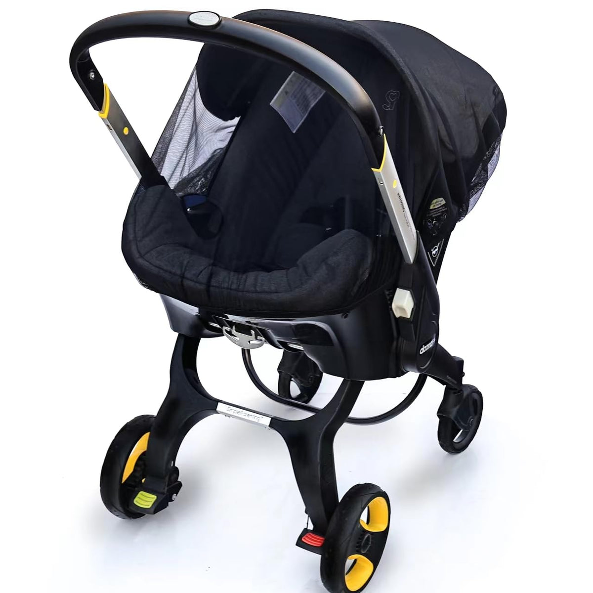 Stroller Sun Shade - Universal Stroller Sun Shade for Travel Strollers, Jogging Strollers; Baby and Toddler Travel Essential; Safely Blocks Up to 97% of UV, Easy to Install