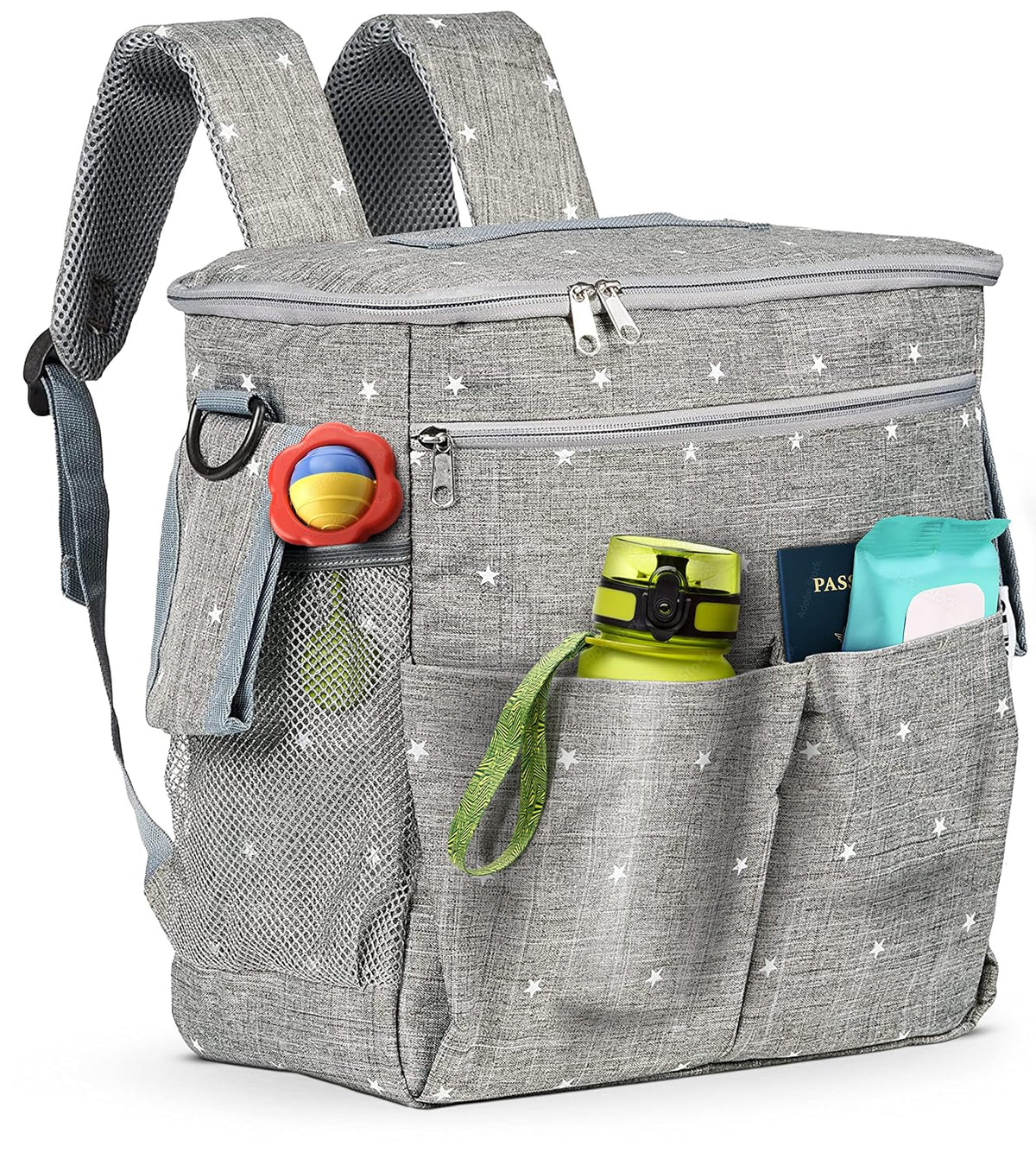 Stroller Organizer, Universal Diaper Bag Backpack Bag Fit for Newborn Baby Girl Or Boy Tote, Gift for Shower, New Parents, New Mom, Infants, Toddlers, Babies