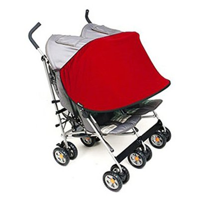 Sun Shade for Twin Stroller (Black)