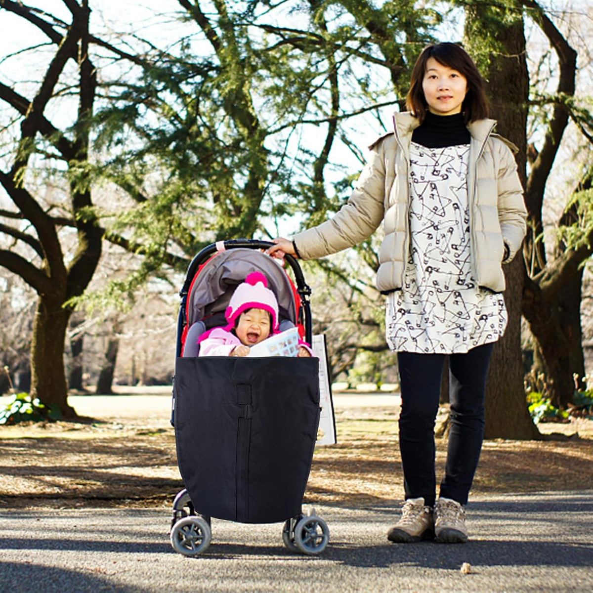 Stroller Foot Muff Windproof Oxford Cloth Winter Cover