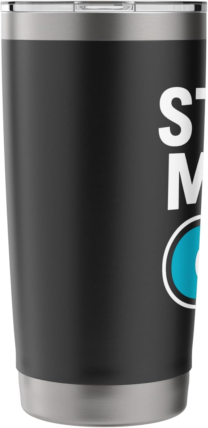 Study Mode ON | Toggle Graphic for Students & Exam Prep Stainless Steel Insulated Tumbler