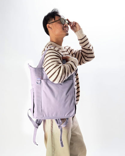 Fleuri All-Day Diaper Bag Backpack, Easy-Clean, Wild Poppy
