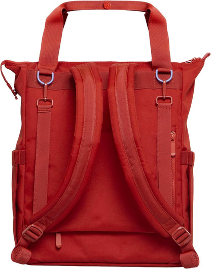 Fleuri All-Day Diaper Bag Backpack, Easy-Clean, Wild Poppy