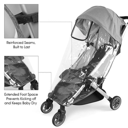 Rain Cover Compatible with UPPAbaby Minu & Minu V2 Stroller