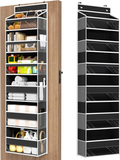 Over The Door Organizer, 6 Tiers Behind The Door Storage Hanging Shelves